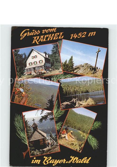 Grosser Rachel Gasthaus Gipfelkreuz Panorama Naturpark Kapelle