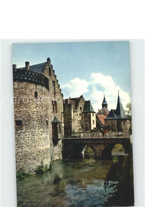 Buedingen Hessen Muehltor Bruecke