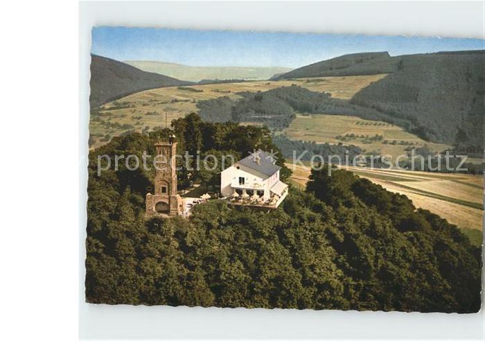 Bad Ems Berghotel Konkordiaturm Fliegeraufnahme