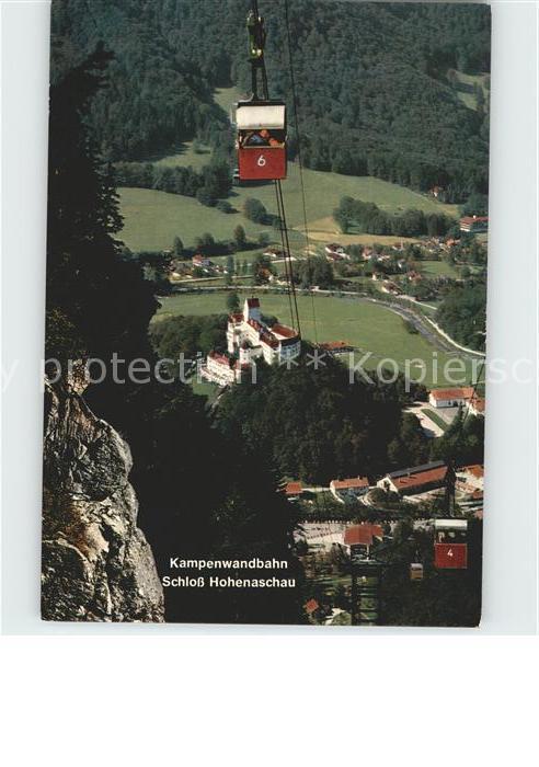 Aschau Chiemgau Kampenwandbahn Schloss Hohenaschau