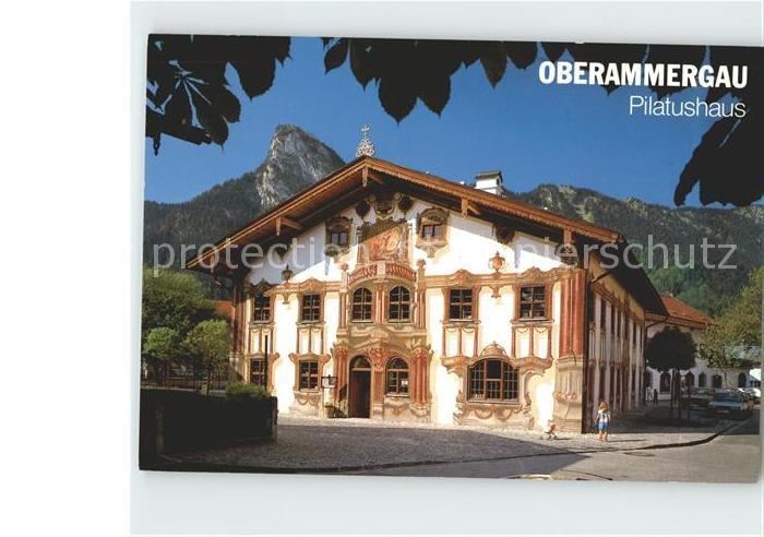OBERAMMERGAU Bayern Pilatushaus