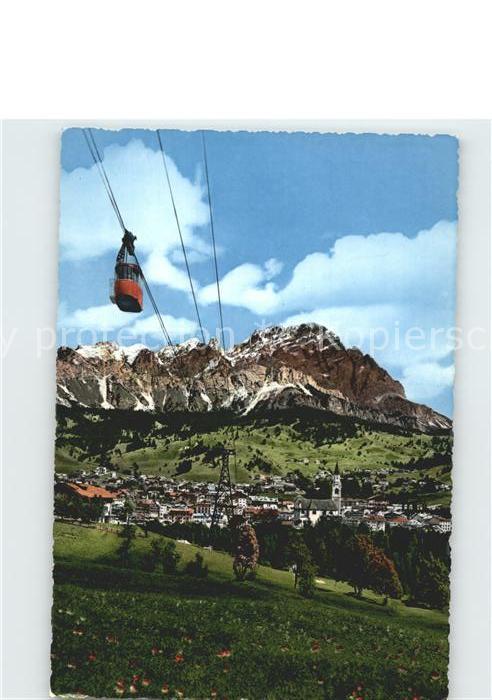 Cortina d Ampezzo Monte Cristallo Funivia di Pocol