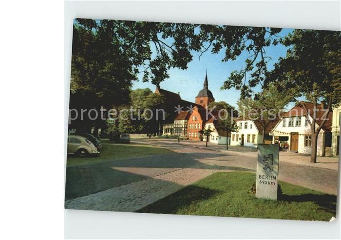 Insel Fehmarn Ostseebad Burg mit St Nikolei