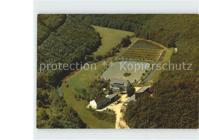 Rudolfshausen Nahe Gasthaus Pension Reinhartsmuehle Fliegeraufnahme