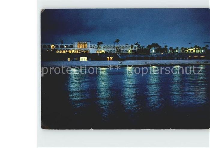 Monastir Hotel Ribat bei Nacht