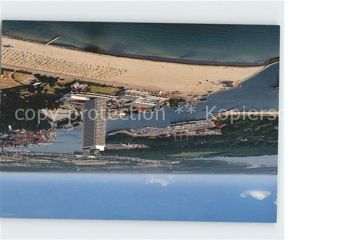 Travemuende Ostseebad Fliegeraufnahme