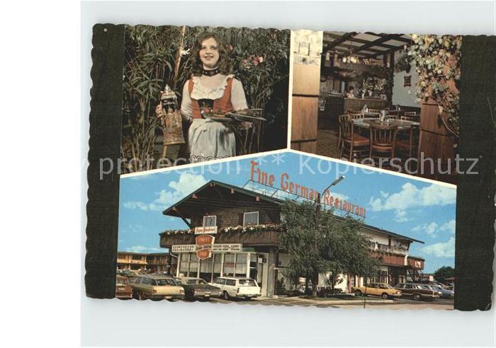 Niagara Falls Ontario Happy Wanderer Restaurant Gaststube Hostess