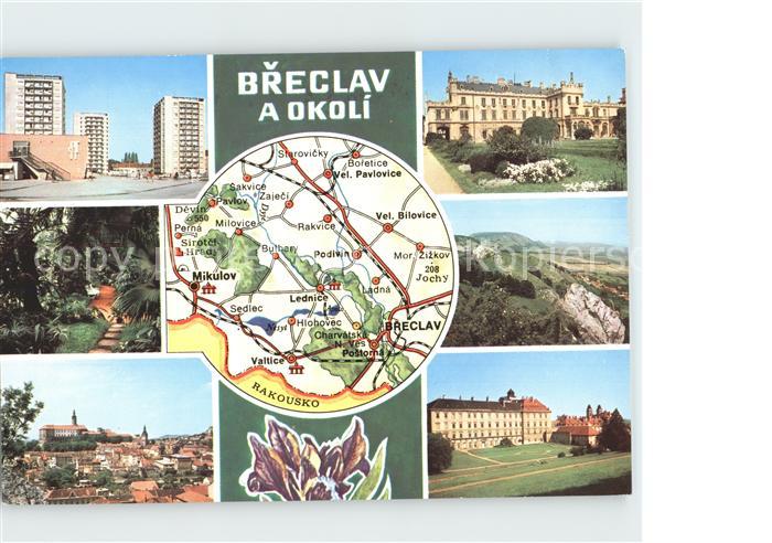 Breclav Lundenburg Lednice zamek a sklenik Pavlovske Vrchy Mikulov Valtice zamek