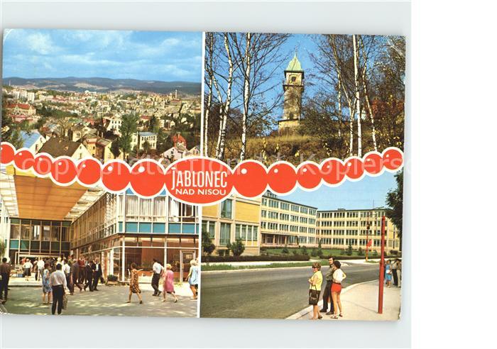 Jablonec nad Nisou Celkovy pohled Restaurace Petrin Vystavste Podnik zahranicnih