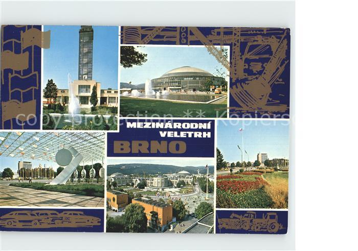 Brno Bruenn Internationale Messe Teilansichten
