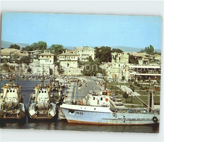 Nessebar Nessebyr Nessebre Hafenpartie