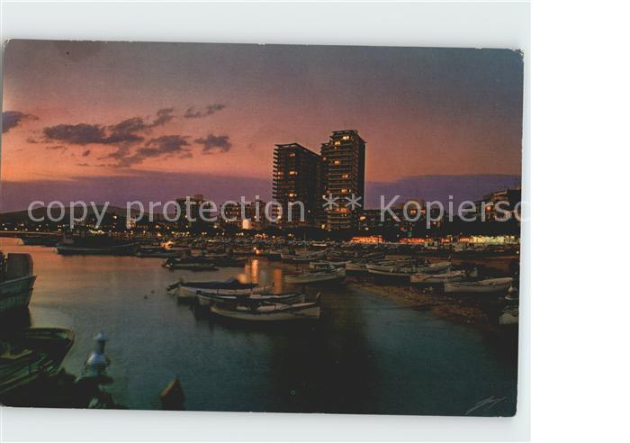 Palamos Vista nocturna