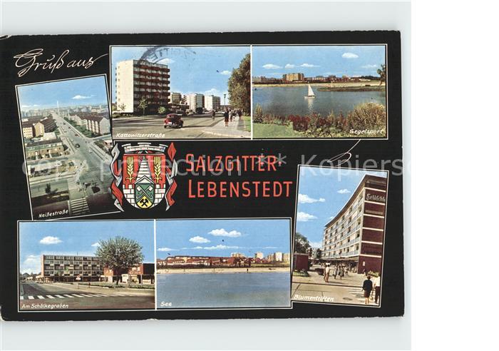 Lebenstedt Neissestr Kattowitzerstr Segelsport Schoelkegraben See Blumentriften