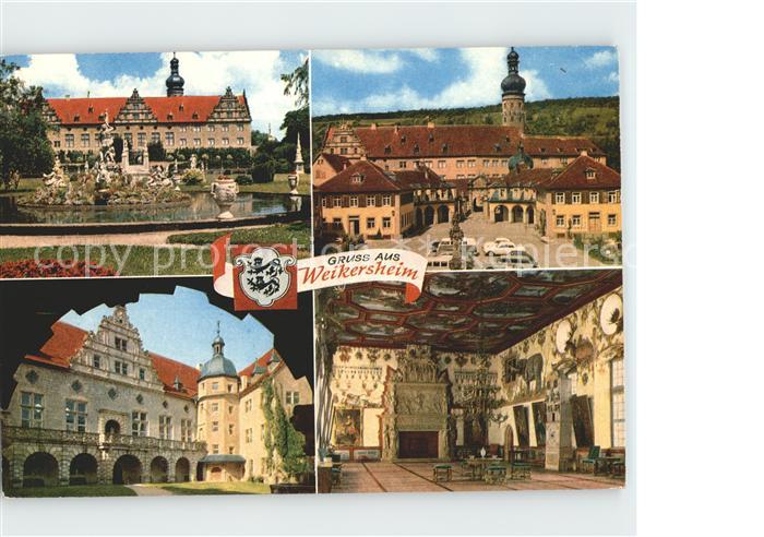 Weikersheim Schloss Weikersheim Teilansichten