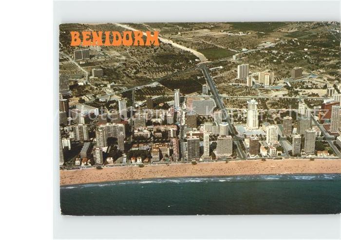 Benidorm Vista aerea