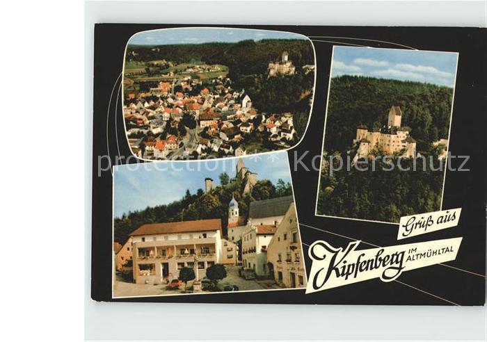 Kipfenberg Altmuehltal Total Teilansicht Schloss