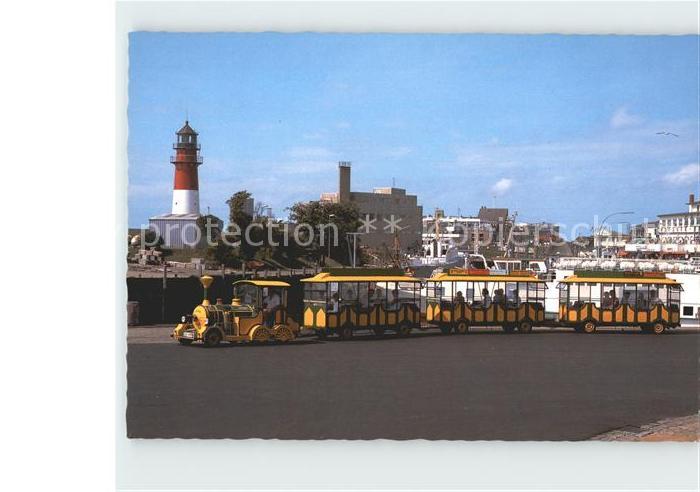 Buesum Nordseebad Krabben Express am Leuchtturm