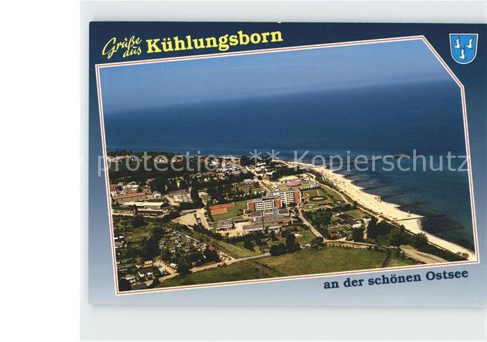 Kuehlungsborn Ostseebad Fliegeraufnahme