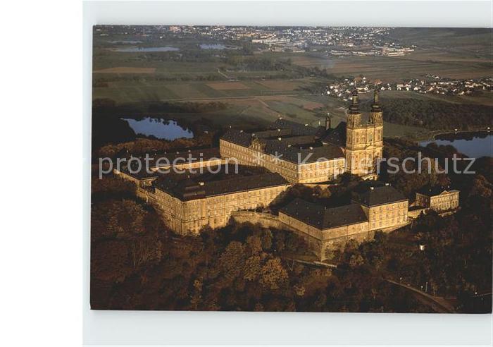 Lichtenfels Oberfranken Bayern Kloster Banz Fliegeraufnahme