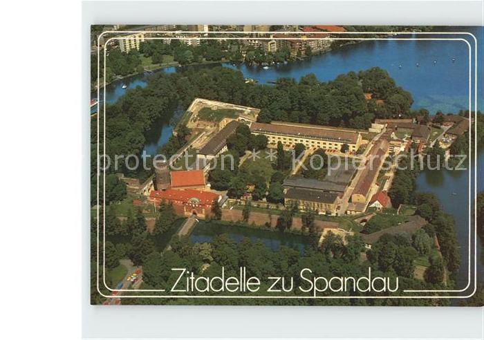 Spandau Zitadelle Fliegeraufnahme