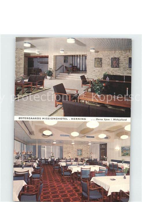 Herning Ostergaards Missionshotel Halle Speisesaal