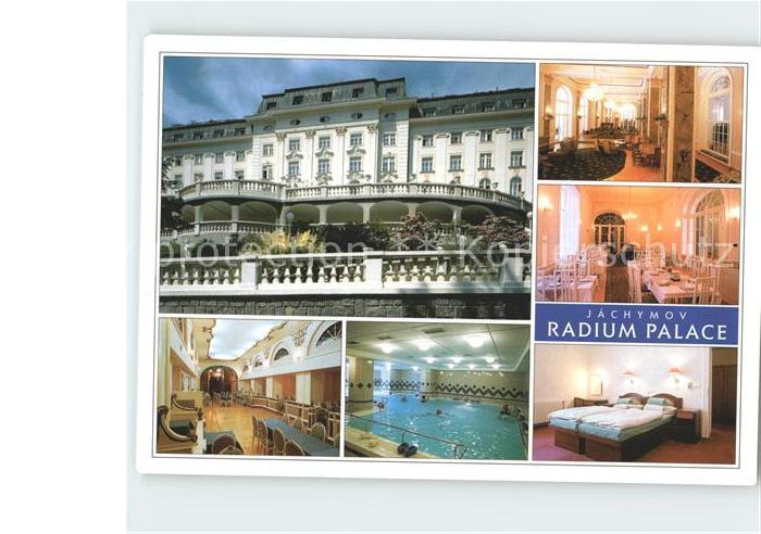 Jachymov Radium Palace Gastraum Hallenbad Zimmer