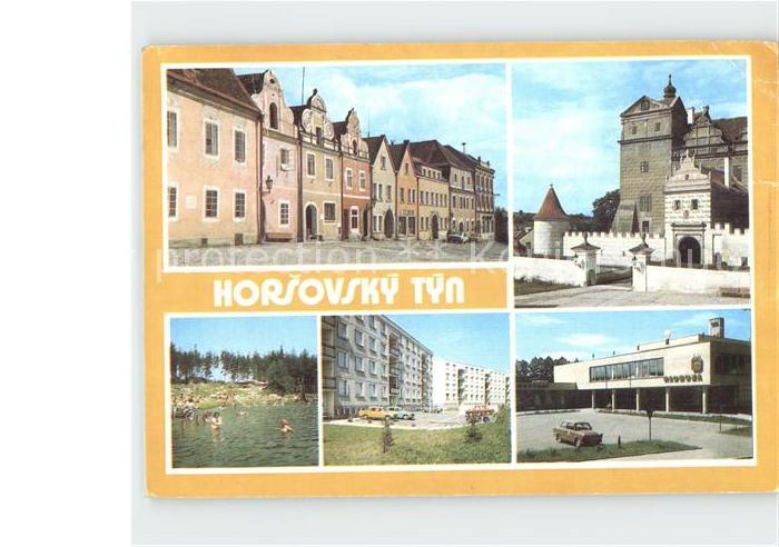 Horsovsky Tyn Namesti Zamek Koupaliste Obchodni dum Radbuza Sidliste Silvanov