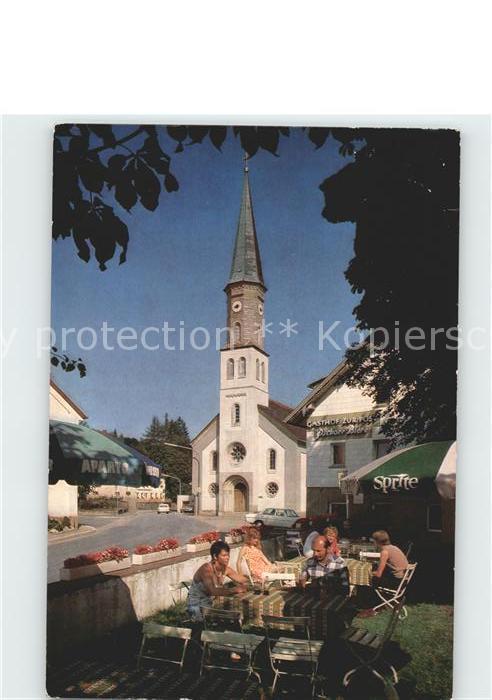 Buechelberg Sulzbach-Rosenberg Restaurant Terrasse Kirche