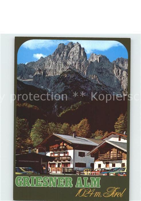 Kirchdorf Tirol Griesner Alm am Wilden Kaiser
