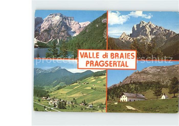 Prags Pragsertal Teilansichten