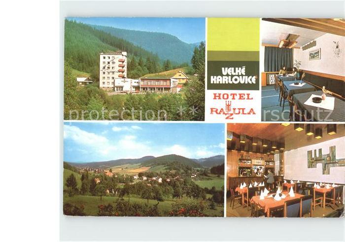Velke Karlovice Hotel Razula Gastraum Panorama