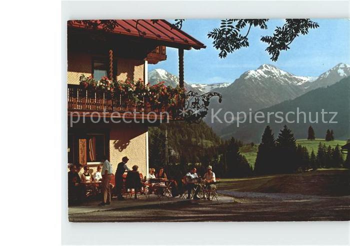 Schattwald Weinhaus Pension Alpenrose Rehbach