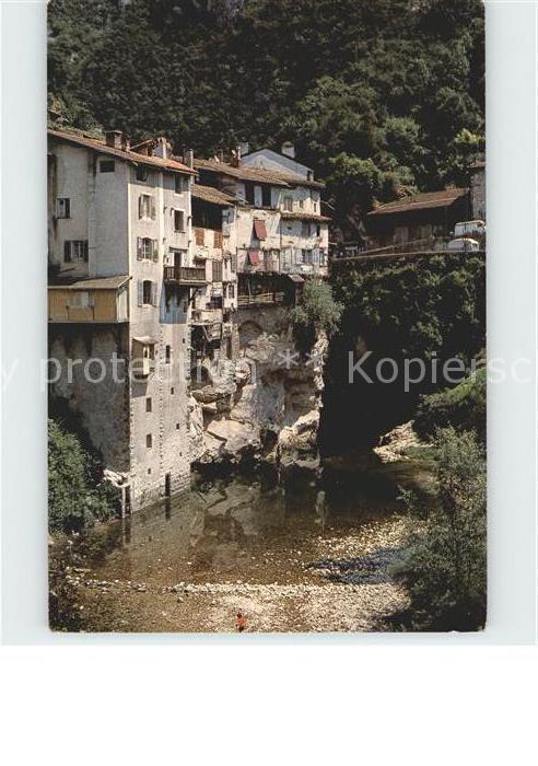 Pont-en-Royans Zerstörtes Haus