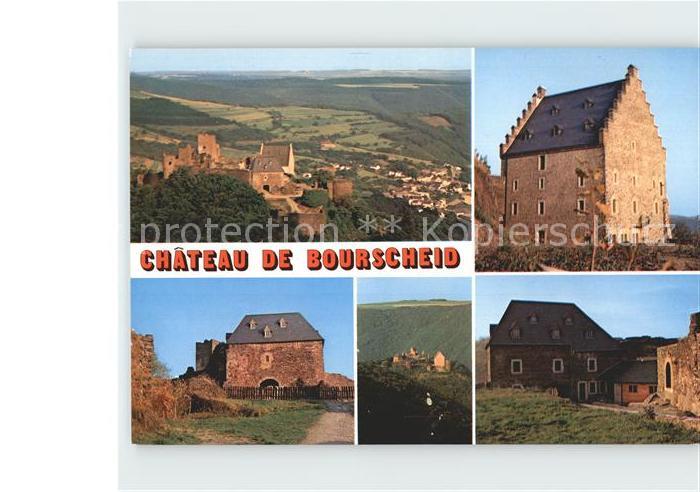 Bourscheid Luxembourg Chateau View partielle
