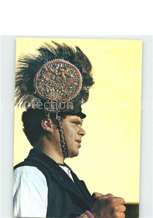 Orlat Sibiu Kopfschmuck der Burschen