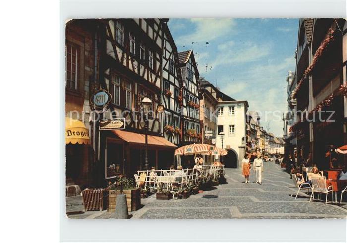 Ahrweiler Ahr Fussgaengerzone Niederhutstrasse Markt