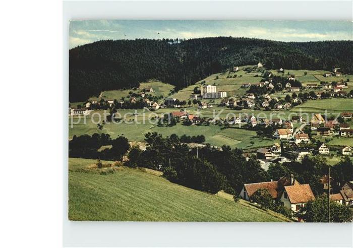 Baiersbronn Schwarzwald Totalansicht