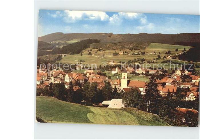 Lenzkirch Hochschwarzwald BW panorama