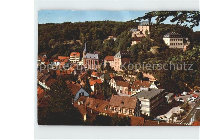 Blankenheim Ahr Ortsansicht mit Jugendburg