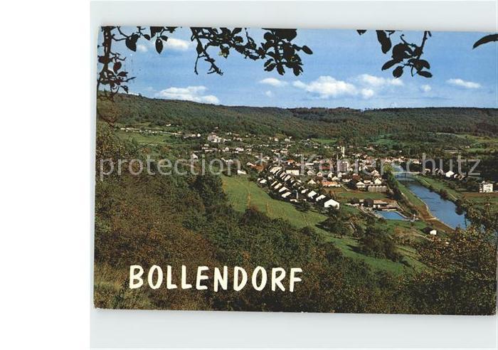 Bollendorf Suedeifel an der Sauer Panorama