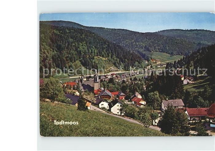 Todtmoos Schwarzwald BW Ortsansicht