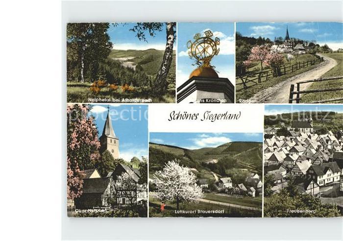 Siegerland Netphetal Kroenchen Radgen Obernetphen Brauersdorf Freudenberg