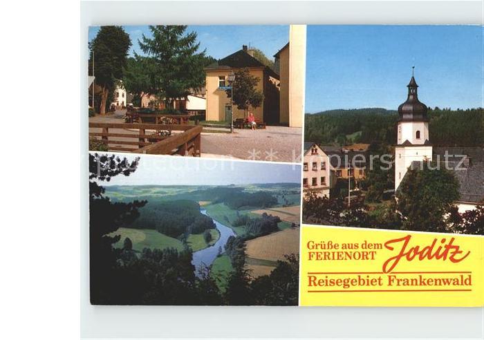 Joditz Dorfmotiv Panorama Kirche