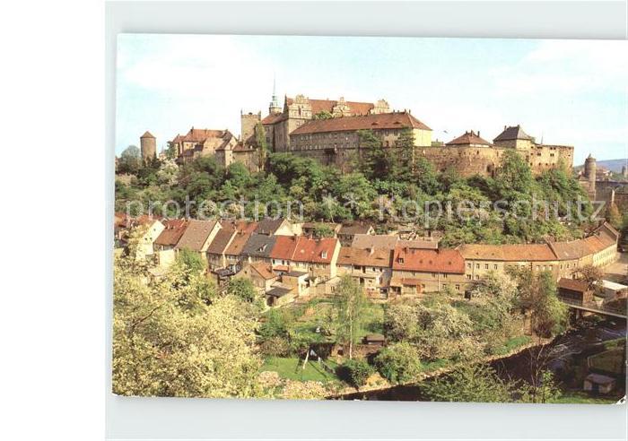 Bautzen Sachsen Blick vom Protschenberg Schloss