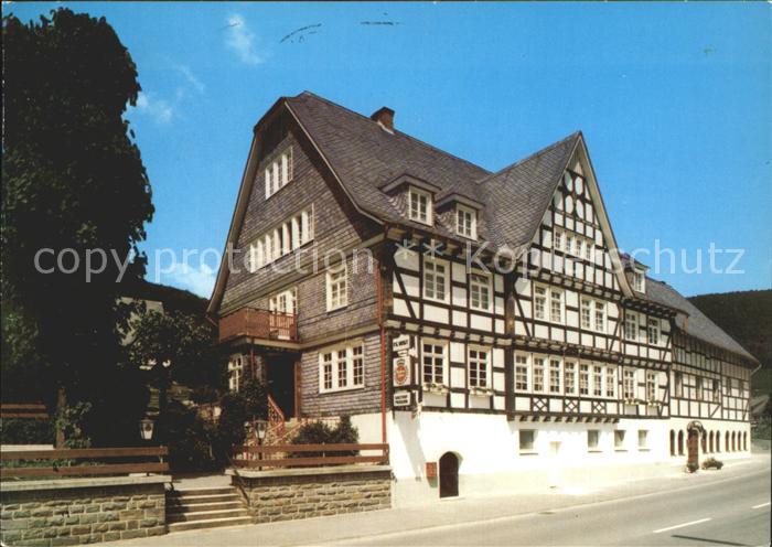 Oberkirchen Sauerland Pension F.C. Vogt Restaurant Vogtei