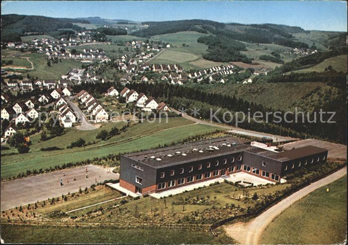 Morsbach Sieg Jugendherberge Fliegeraufnahme