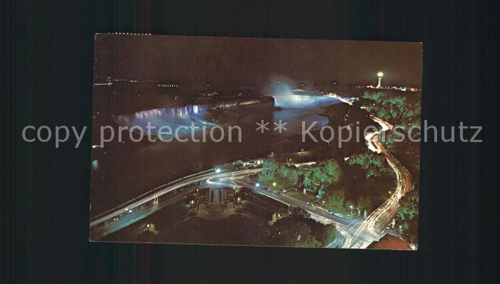 Niagara Falls Ontario bei Nacht