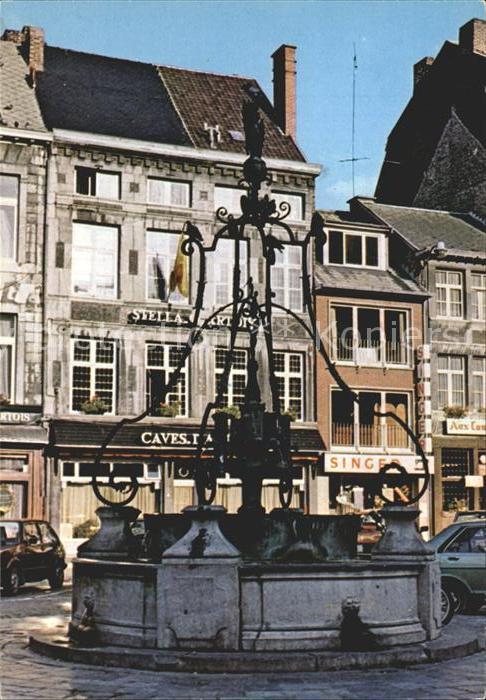 Huy Liege Grand Place Fontaine