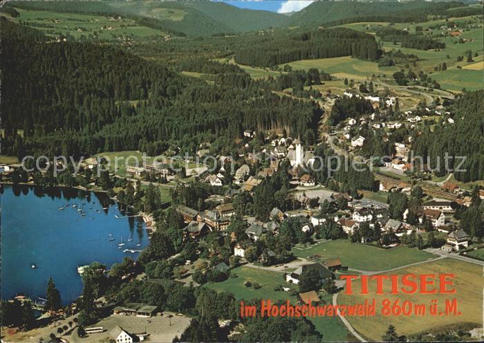 Titisee-Neustadt Fliegeraufnahme