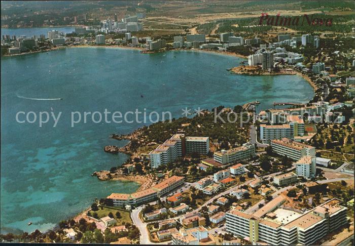 Mallorca Fliegeraufnahme Palma Nova